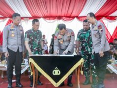 Polda Jateng Gelar Simulasi Pengamanan Tahapan Pemilu, Termasuk Siapkan Patroli SIBER