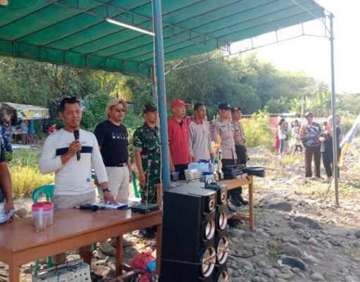 Spesial HUT RI Ke 78 Polsek Gajahmungkur Pantau Kegiatan Lomba Mancing Kelurahan Bendan Duwur