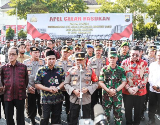 Gelar Pasukan Pengamanan AEM di Semarang, Polda Jateng Terjunkan Tim Jibom Hingga K-9
