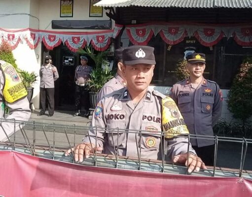 Polsek Mijen Polrestabes Semarang Gelar Sispam Mako Cek Kesiapan Hadapi Pilpres 2024 Dan Situasi Kontijensi