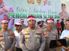 Gunungpati Jadi Sasaran Penghijauan, Polda Jateng tanam ribuan Pohon