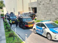 Pengawalan Ketat Polda Jateng Dalam Pengamanan Pertemuan AEM ke 55 Di Semarang