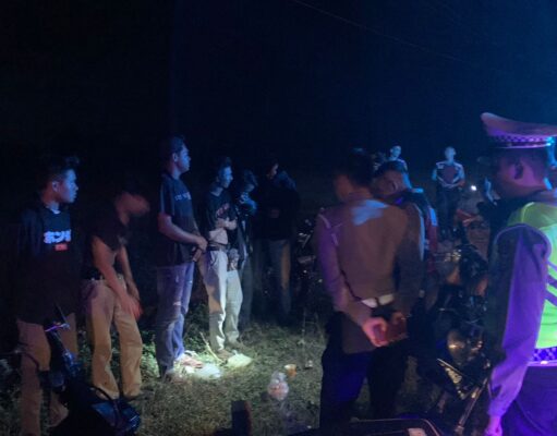 Tujuh Pemuda Pringsewu Diamankan Tim Patroli Polres Pringsewu