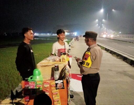 Polsek Pekalongan Selatan Patroli Malam Cegah Kriminalitas