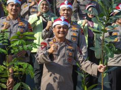 Giat Kapolda Jateng Tanam Ribuan Pohon Di Kawasan Penyangga Air Gunungpati