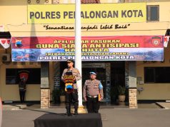 Antisipasi Kebakaran, Polres Pekalongan Kota Melaksanakan Apel Gelar Pasukan Satgas Penanganan Karhutla