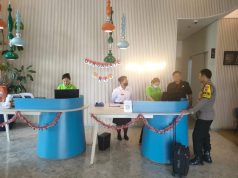 Polsek Pleburan Polrestabes Semarang Sambang Hotel Ibis Sosialisasi Aplikasi LIBAS Dan Terima Aspirasi