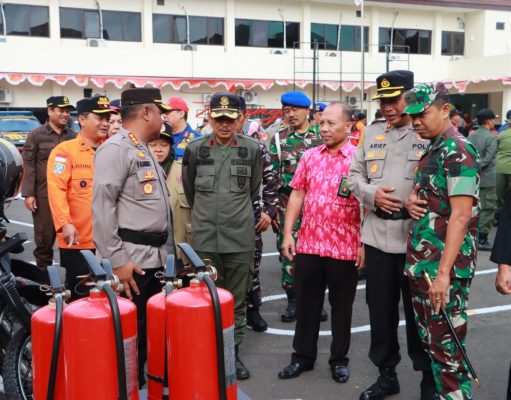 Polresta Cilacap Gelar Apel Satgas Cegah Karhutla