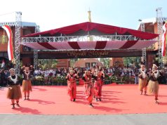 Menjaga Kamtibmas Aman dan Kondusif, Polresta Mojokerto Kerahkan Ratusan Personil Amankan Pawai Pembangunan