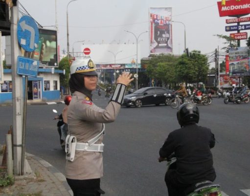 Giat Turjawali Polwan Polda Banten Di Pagi Hari