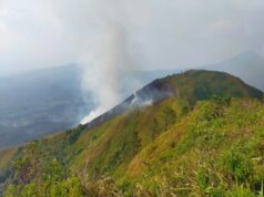Kapolresta Magelang Segera Datangi Lokasi Kejadian Kebakaran Hutan Andong