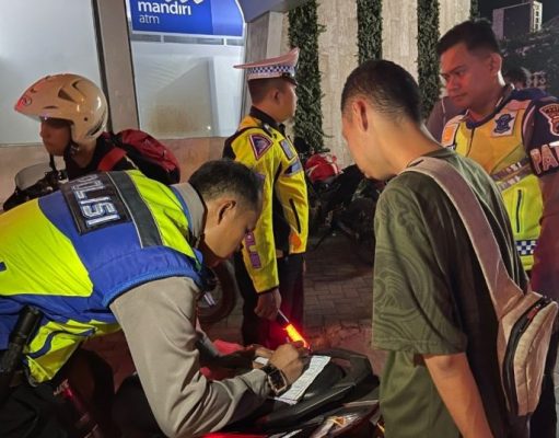 Pelaku Balap Liar Beserta Barang Bukti Ditindak Tegas Satlantas Polresta Pati