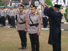 Kapolresta Banyumas Pimpin Sertijab Kasatlantas Polresta Banyumas