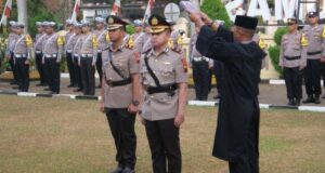 Kapolresta Banyumas Pimpin Sertijab Kasatlantas Polresta Banyumas