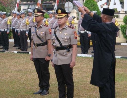 Kapolresta Banyumas Pimpin Sertijab Kasatlantas Polresta Banyumas