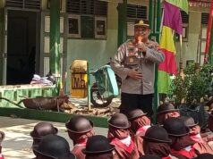Binmas Polres Batang Gelar Sosialisasi Saka Bhayangkara Di Madrasah Aliyah Negri