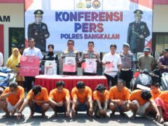 Harkamtibmas, Polisi Berhasil Ungkap Belasan Kasus di Bangkalan Selama Sebulan