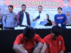 Polrestabes Surabaya Berhasil Meringkus Komplotan Spesialis Pencuri Mobil Pickup Jaringan Antar Kota