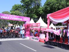 Kapolda Jatim Lepas 549 Pembalap Ramaikan Road to Tour of Kemala Seri 3 Gresik Criterium 2023