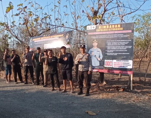 Kapolres Situbondo Himbau Masyarakat Ikut Berpartisipasi Cegah Kebakaran Hutan