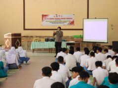 Goes to School, Srikandi Bhayangkara Magetan Ajak Pelajar SMA 1 Sukomoro Renungan