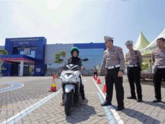 Ubah Lintasan Angka 8, SIM Cak Bhabin Polrestabes Surabaya Wujudkan Layanan Cepat Dekat dan Bersahabat