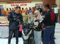 Tak Percuma Lapor Polisi, Polda Jatim Berhasil Temukan dan Kembalikan Motor Korban Pencurian Kepada Pemilik