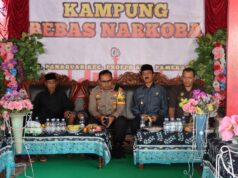 Polres Pamekasan Dirikan Kampung Bebas Narkoba Untuk Selamatkan Generasi Bangsa