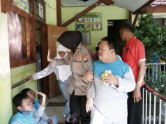 Sambut HUT Polwan ke -75, Polres Ponorogo Gelar Bakti Kesahatan Untuk Pelajar SLB