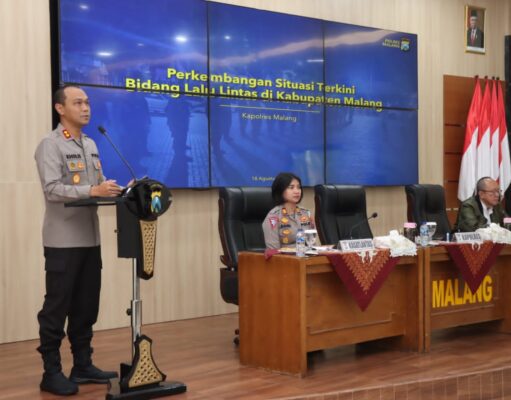 Polres Malang Rumuskan Upaya Menekan Fatalitas Lakalantas Bersama Lintas Sektoral
