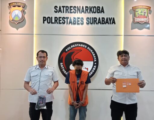 Polrestabes Surabaya Berhasil Amankan Penjual Sabu Paket Hemat di Simokerto
