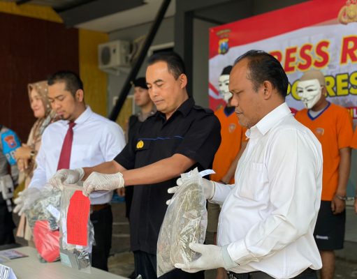 Polisi Berhasil Amankan Tiga Orang Terduga Pengedar Narkoba di Kota Batu