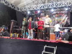 Polresta Pati Gelar Pengamanan Konser Dangdut Di Desa Payang