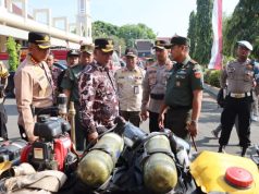 Apel Siaga Karhutla Di Markas Polresta Pati
