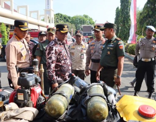 Apel Siaga Karhutla Di Markas Polresta Pati