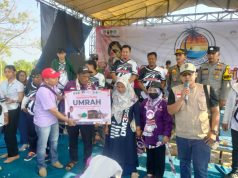Polres Indramayu Beserta Jajaran Amankan Giat Festival Ujung Ori 2023