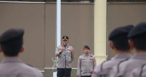 Wakapolda Bengkulu Gelar Apel Pagi Memberi Dukungan Ke Anggota Dan ASN