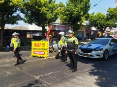 Polisi Siapkan Jalur Alternatif Selama Penutupan Jembatan di Jalan Wijaya Situbondo
