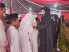 Ketua Bhayangkari Daerah Jawa Timur Santuni 1000 Anak Yatim di Kabupaten Sampang