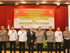 Buka Penyuluhan Antisipasi Gugatan Pra Peradilan, Kapolda Lampung : Pahami dan Implementasikan Dalam Tugas