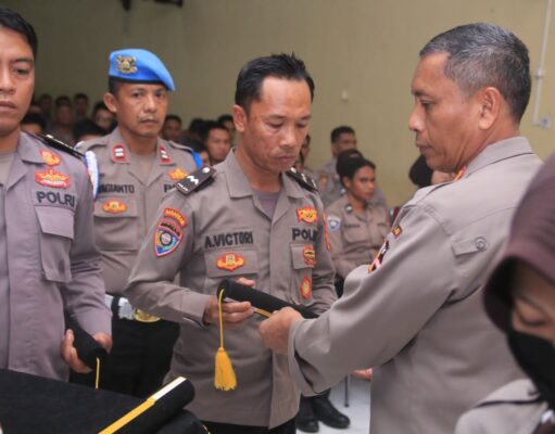 Anggota Bhabinkamtibmas Polres Pesawaran Terima Penghargaan Dari Kapusdik Binmas Lemdiklat Polri