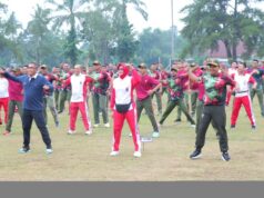 Berlangsung Meriah, TNI-Polri dan Pemerintah Daerah Gelar Olahraga Bersama