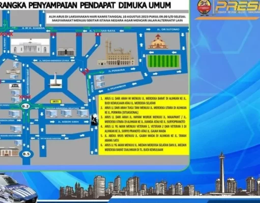 6.612 Personel Gabungan dikerahkan Polda Metro Jaya untuk Amankan Demo Buruh
