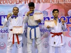Anggota Satbrimobda Riau Raih Medali Emas Internasional Karate