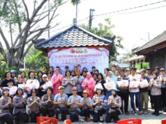 Polwan Rayakan Hari Jadi Ke-75 dengan Bakti Sosial dan Religi