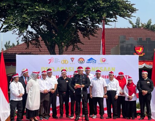 Korps Brimob, Akademisi, dan Mahasiswa Gelar Deklarasi Kebangsaan