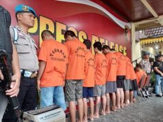 Polisi Berhasil Menangkap 10 Tahanan Kabur di Pekanbaru