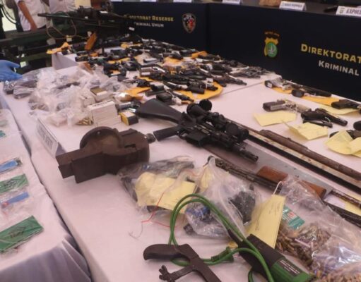 Polri Berhasil Ungkap Jual Beli Senjata Api Ilegal, 44 Senpi Disita
