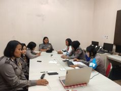 Peringatan Hari Jadi Ke – 75 Polwan RI, Polwan Polres Sibolga Laksanakan Webinar Nasional Peningkatan Kompentensi