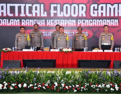 Persiapkan Pengamanan Asean Summit ke-43 di Jakarta, Kabaharkam Polri Pimpin TFG Bersama 8 Satgas